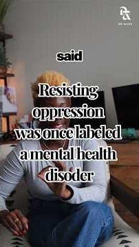 They called the desire for freedom a mental illness. Look up Drapetomania. #BlackMentalHealth