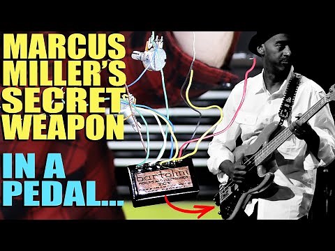 Vintage Bartolini TCT Bass Guitar Preamp: Testing & Pedal Build...Marcus Miller's Tone Secret?