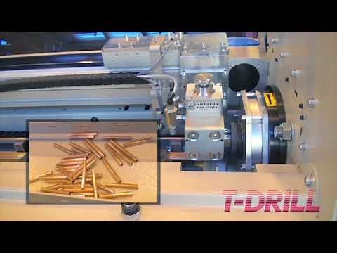 T-DRILL TCC-28 RL Tube Cutting machine 2017