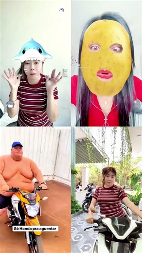 Adu suara bareng Canal Kimberlly e Kyann, Wajah Kentang & Motor Kecil 🥔🛵