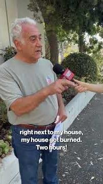 Pacific Palisades Voter Gets Emotional Over Impact Of Fire
