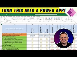 Turn a Spreadsheet into a Power Apps Easily