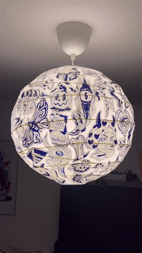 Stunning Paper Lantern Designs with Tattoo Art Influence