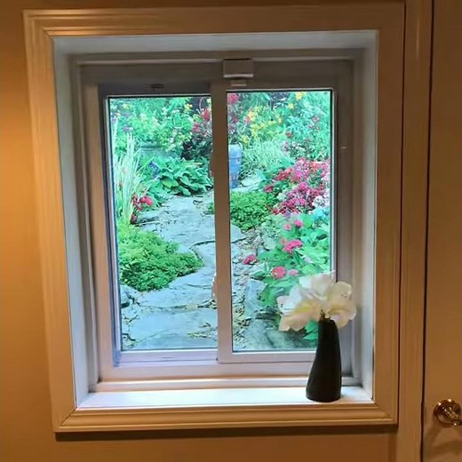 Installing Picture Scenes On Window Wells By HandyManny Custom Window Well Covers