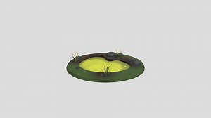 Low Poly Swamp - Download Free 3D model by smithb6