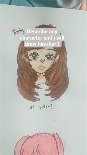 Describe any character u wnat and ill draw it!! 👀💗✨️ #jennie #drawing #challenge #skibbidi #trend