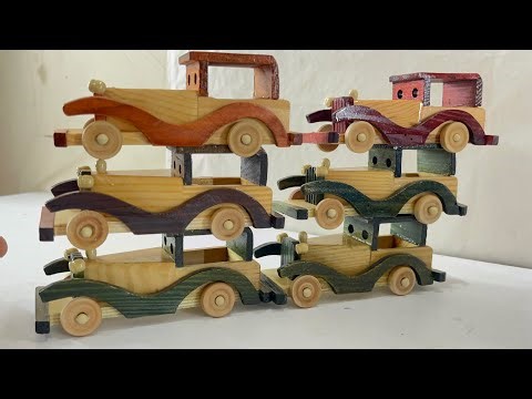 Handmade Wooden Replica of Classic Cars 🚗 | Amazing Wood Craft Models