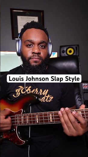 Louis Johnson Slap Style | Bass Lesson