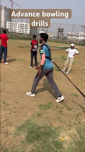 Fast bowling drills session 🔥 #cricket #r5hammycricket
