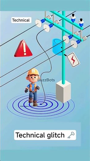 🚨 Life-Saving Tips: What To Do When Power Line Falls #electrical #trendingshorts #trendingshorts