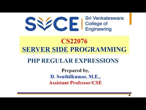 CS22076_U1_L2_PHP_Regular_expressions