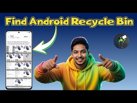 How To Find Recycle Bin On Android Phone | Recover Deleted Files (2025)