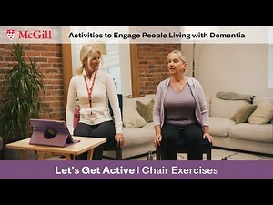 Activities to Engage People Living with Dementia - Let’s Get Active: Chair Exercises