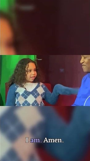 Aliza's Adorable Bible Verse Moment! So Sweet! #agape #shorts #cute
