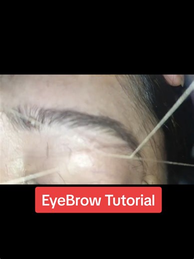 EyeBrow shaping tutorial for beginners #eyebrow #threading #threadingeyebrows #eyebrowshaping #brow #browsonfleek #browsonpoint #salon #trending #viral #foryoupage #fypシ゚viral #foryou #1m