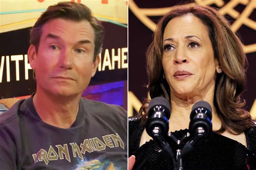Jerry O'Connell says wife Rebecca Romijn, daughters 'became physical' with him after he criticized Kamala Harris' loss