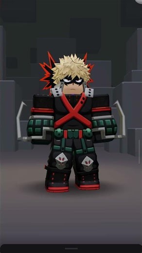 LE SKIN BAKUGO LE MOINS CHER SUR MHA ROBLOX 😱💥 #shorts"