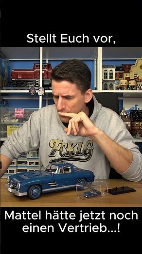 Soooo viel Freude und nur die Farbseuche stört am Modell! Mattel 300SL