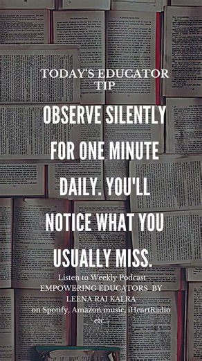 Silent observation to give you a clearer picture#observation #education#classroomenvironment