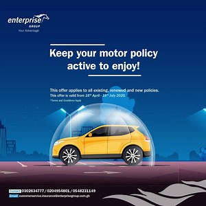 11 reactions | Now you know! Remember to renew or purchase a motor policy and enjoy free cash benefits for covid-19 hospitalization cases. Visit our web portal at my.enterprisegroup.net.gh. Or the Enterprise Advantage app today for a policy to get covered. #CoronaVirus #CoronaVirusPrevention #StayAtHome #StaySafe #LockdownGhana #Covid_19 #EnterpriseInsurance #DigitalEnterprise #YourAdvantage | Enterprise Insurance | Facebook