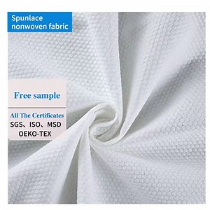 [Hot Item] Spunlace Nonwoven Wholesale 100% Cotton Spunlace Non Woven Fabric for Wet Wipes and Baby Tissue