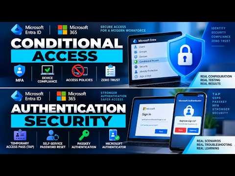 Microsoft Entra Authentication Security Lab | TAP, SSPR & Phishing-Resistant MFA