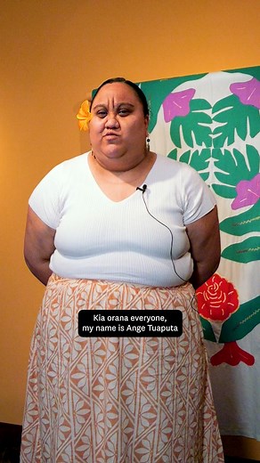 Learn more about the Tivaevae and its deep cultural significance from the Cook Islands, shared by Angelique Tuaputa. 🌺 Visit Lupe I Vao Ese at the Central City Library to see this stunning Tivaevae in person, and other precious measina (cultural treasures) from across the moana. 🌊 | Auckland Libraries