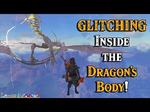 GLITCHING inside the Dragon! Zelda GIVING BIRTH to Link in Tears of the Kingdom