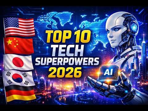 Top 10 Countries Dominating Technology in 2026 | AI, Robotics & Future Innovation Leaders