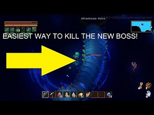 EASY WAY TO DEFEAT THE ATLANTEAN WORM BOSS IN CORE KEEPER!