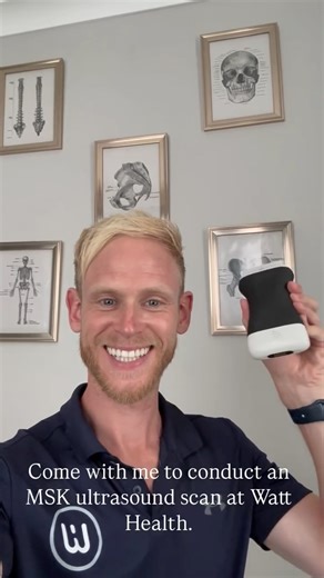 Watt Health Sarisbury Green & West End on Instagram: "🎥 Come with me to conduct an MSK ultrasound scan on a patient’s knee! 👣✨🦵🏽 MSK ultrasound is one of the most dynamic tools for assessing soft tissue and joint injuries in real time — pain-free, radiation-free, and instantly diagnostic 🙌 🦵 Common indications: • Joint pain or swelling • Post-injury assessment • Tendon or ligament strain or tear • Bursitis or effusion • Post-surgical monitoring 🔍 What we can assess: • Knee: tendons, ligam