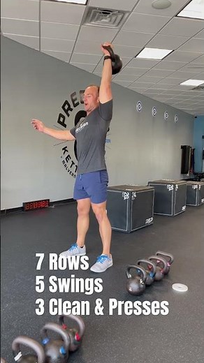 Got 10 Minutes? AMRAP Kettlebell Complex Workout #kettlebell #fitness #kettlebellworkout #exercise