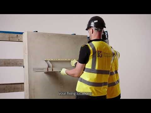 Installing IG Welded Masonry Support