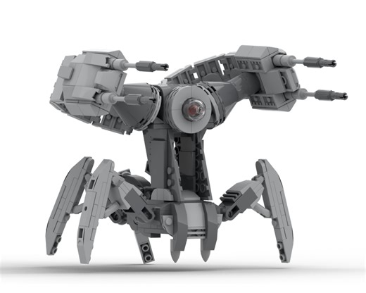 LEGO MOC-101715 Scorpenek-Droid-Minifigscale-LEGO-MoC-by-papaglop (Star Wars 2022)