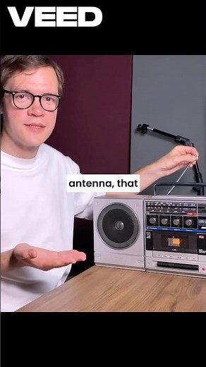 The trick to great AM radio reception #retro #radio #amradio #radiowaves