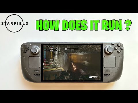 Starfield - Steam Deck- Performance & Graphics Review with Framerate & How to get it to play