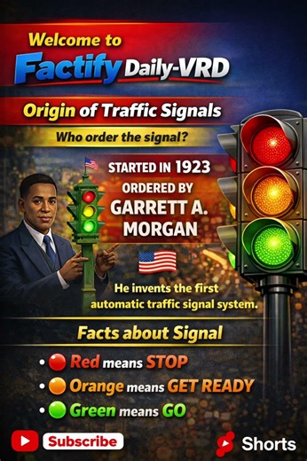 Origin of Traffic signals 😍