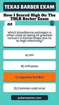 How I Scored High On The TDLR Barber Exam