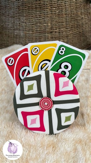 Playing Card Holder From Recycled Cds - Etsy