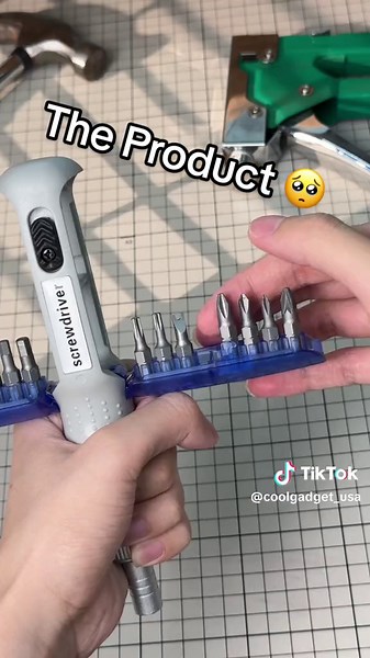 Easy Operation Ratcheting Screwdriver for Construction Workers