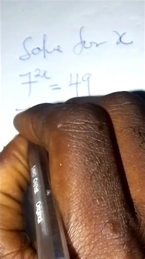 Simple exponential Equation #explorepage