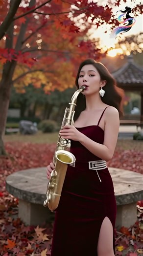 Asian Beauty Playing Sexophone |美女演奏薩克斯管 #ai #beauty #musicalinstrument #樂器 #愛你一萬年