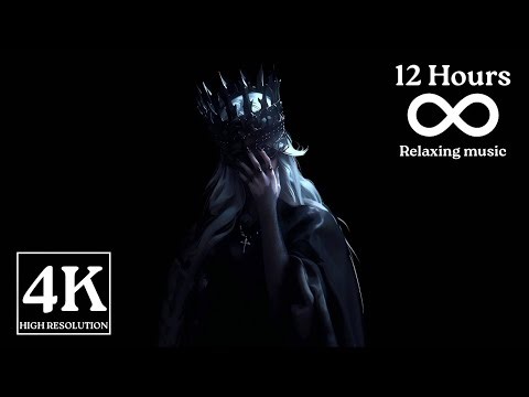 Crown👑 of Midnight Loop | Perfect Screensaver | 12 Hours 4K Satisfying Video! #qween #angel