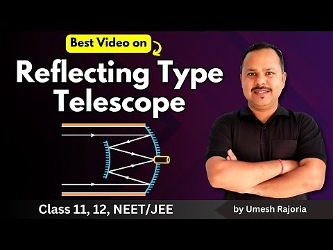 15. Reflecting type Telescope | Chromatic & Spherical aberration | Ray Optics | 12th Physics #neet