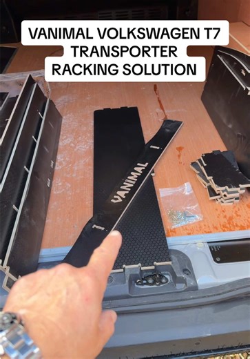 VANIMAL Volkswagen T7 Transporter Racking System Explained