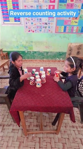 reverse counting activity 👍✅️🙋🎯@primarygemss#game#school#youtubeshorts#shortvideos#viralshorts🎯🙋👍