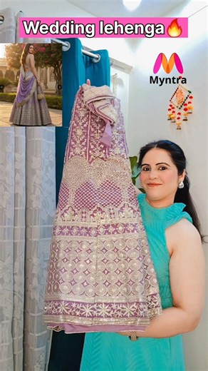 Myntra Wedding Lehenga Haul 💖 | Haldi Mehendi Sangeet Special | Affordable Lehenga Under Budget 😍🔥