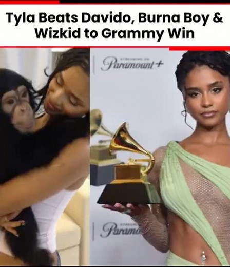 Tyla Wins Best African Music Performance at 2026 Grammys Over Davido, Burna Boy & Wizkid