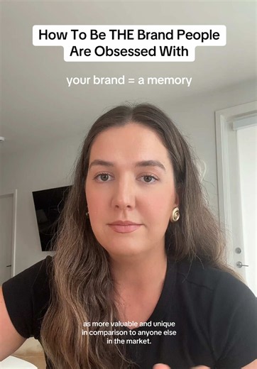 Your brand is a memory. Prioritize perception building over marketing checklists or trends. Marketing should be informed by your position as a brand, not just product sales goals. #branding #brandstrategy #founder #marketing #obsession