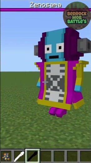 Zeno vs Awakened Null | MCBE | MobBattle #minecraft #short #shorts #null #addon #mobbattle #gaming